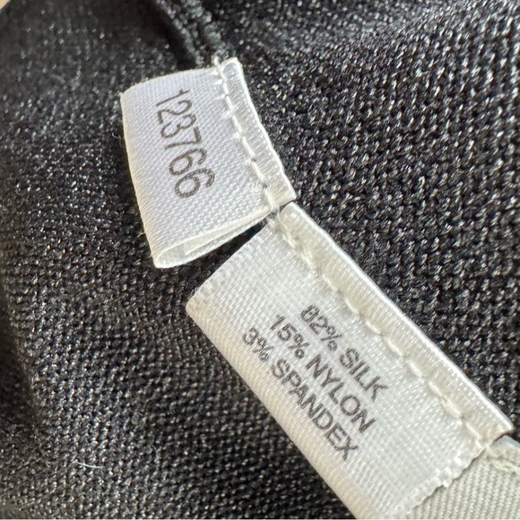 🔥🌞Ann Taylor Cropped Black Tie-Front Cardigan - Picture 5 of 6